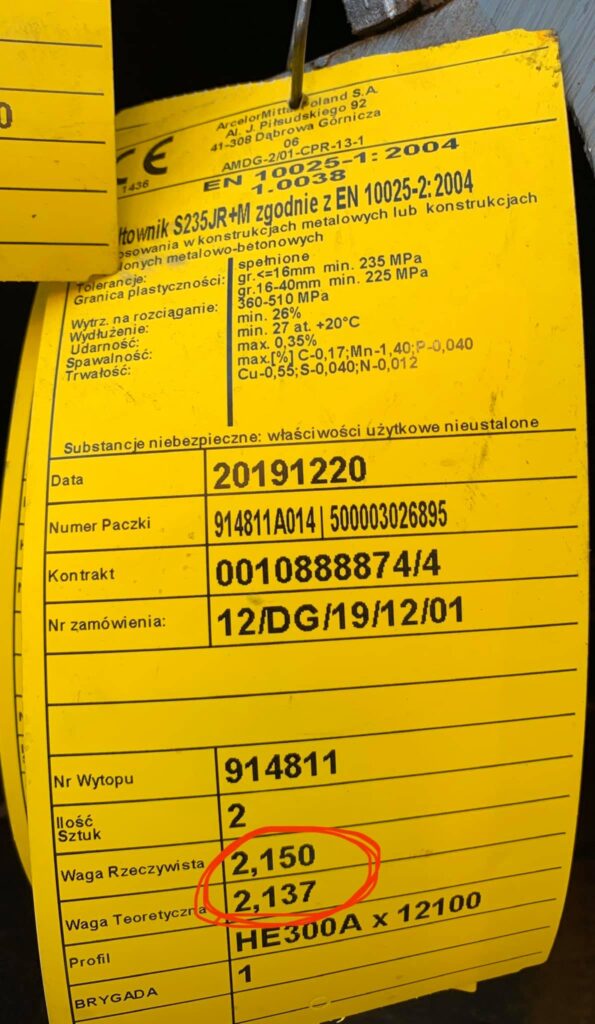Що потрібно знати про вагу металопрокату